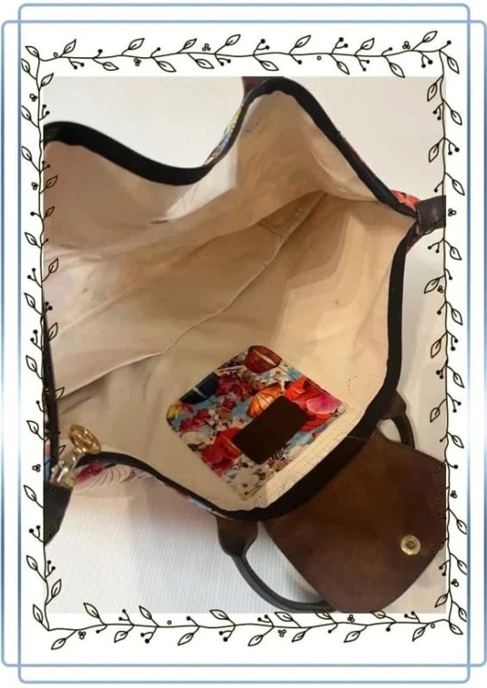 Sac à main multicolore Mary Katrantzou for longchamp - photo numéro 6