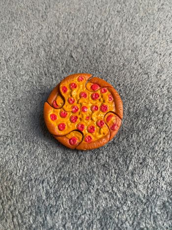 Pizza accessoire figurine tortue Ninja mutation vintage 1992