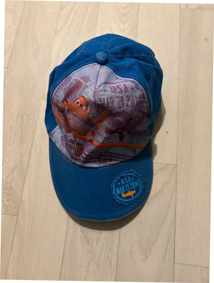 Casquette planes bleu très bon état
