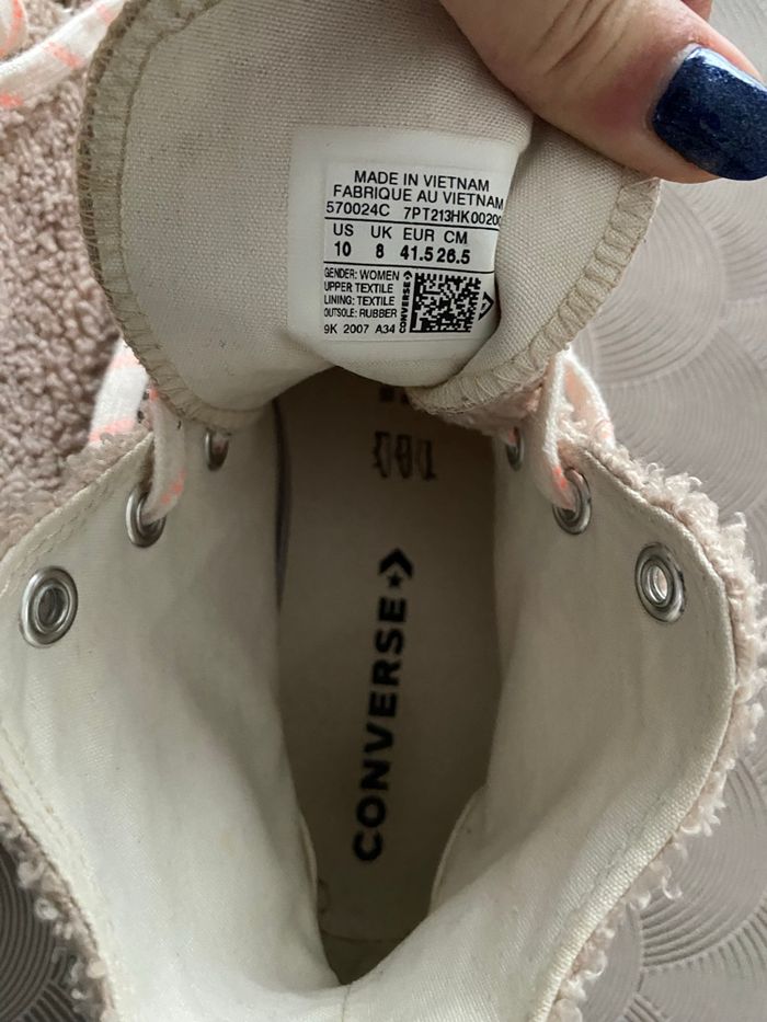 Baskets converse  haute femme - photo numéro 5