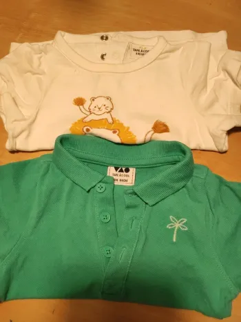 T shirts 6 mois