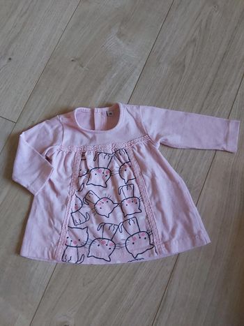 Robe manches longues 3 mois en très bon état (78)