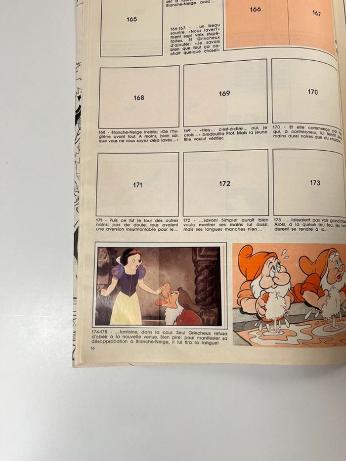 Album Panini Disney vintage : Blanche Neige et les 7 Nains 1983 - photo numéro 7