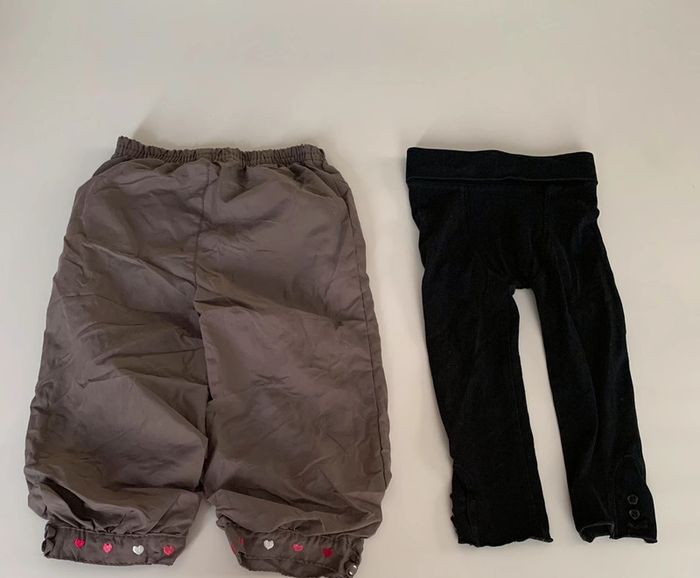 Lot 2 pantalons 23 mois