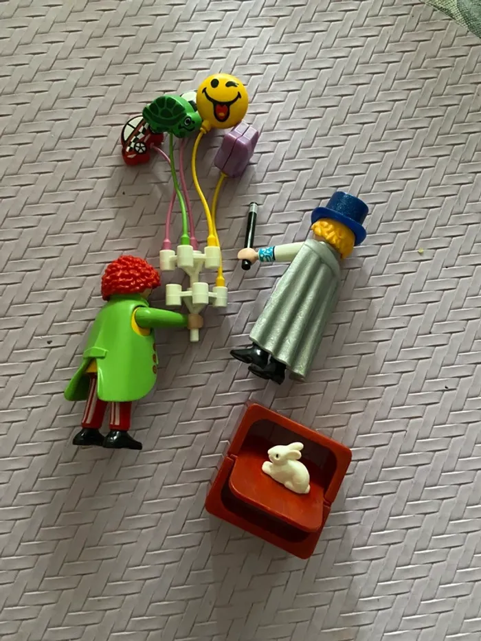 Playmobil magicien et clown - photo numéro 2