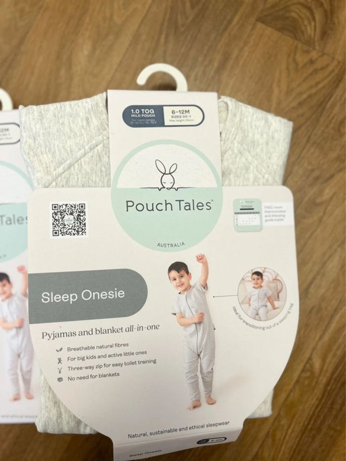 (new) Pack of 2 onesie sleep bag 6-12m - photo numéro 3