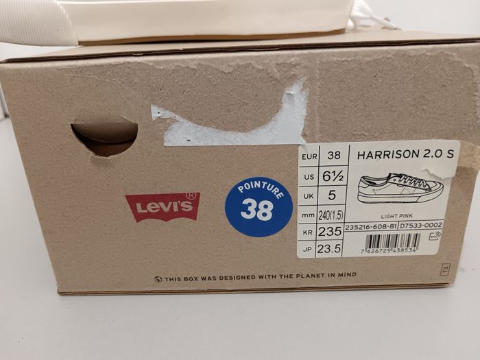 Tennis femme pointure 38 marque Levi's neuf sans étiquette - photo numéro 7