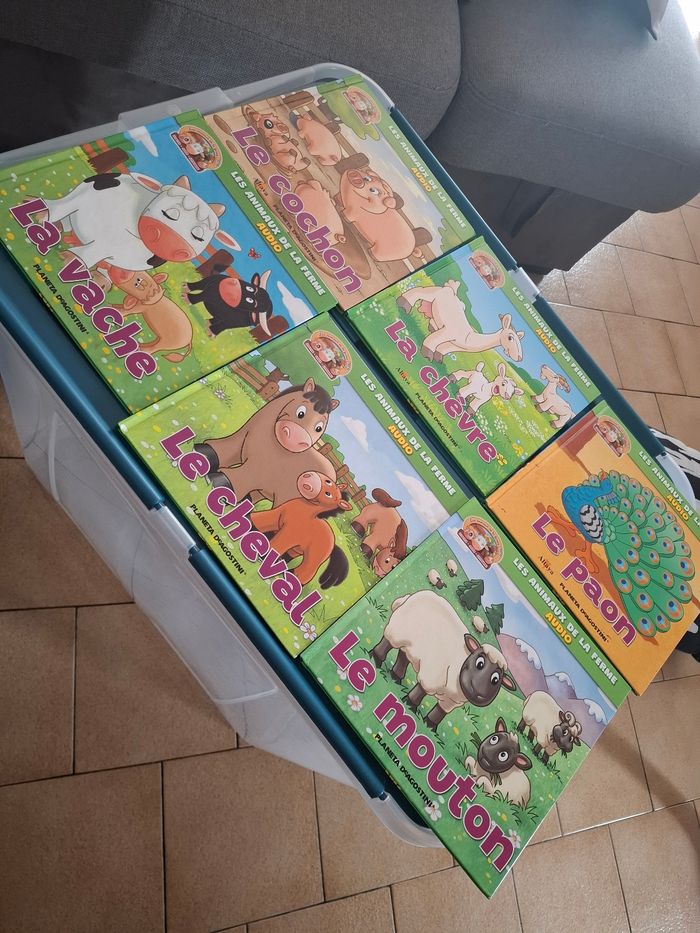 Lot livres les animaux de la ferme