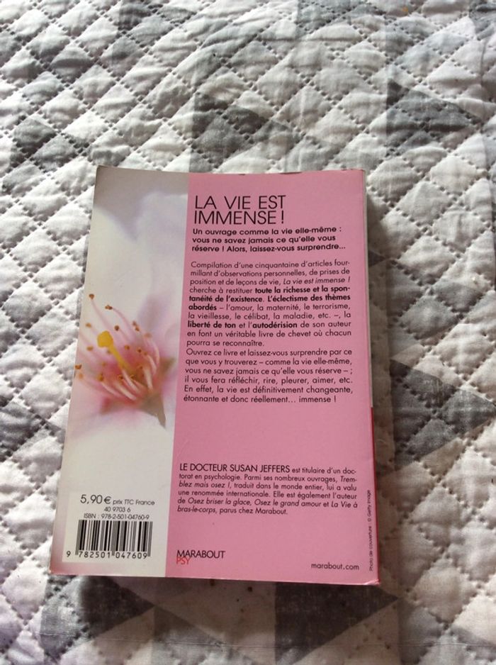 #la vie est immense Docteur Susan Jeffers - photo numéro 3