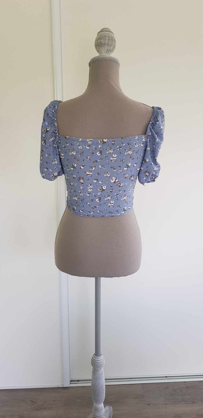 Crop top manches courtes - photo numéro 3