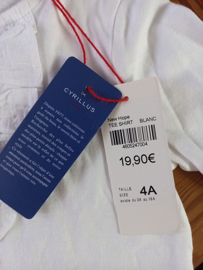 Blouse Cyrillus neuve avec étiquette - photo numéro 6