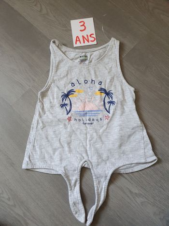 Maillot t-shirt 3ans garçon
