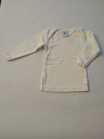 maillot corps petit bateau blanc fille 6 mois