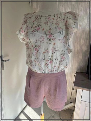 Magnifique combi short taille 40 marque mademoiselle R neuve *