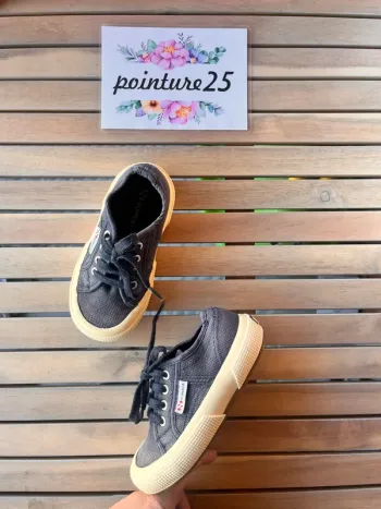 Basket en toile superga 25