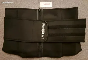 Corset de sport noir 6XL