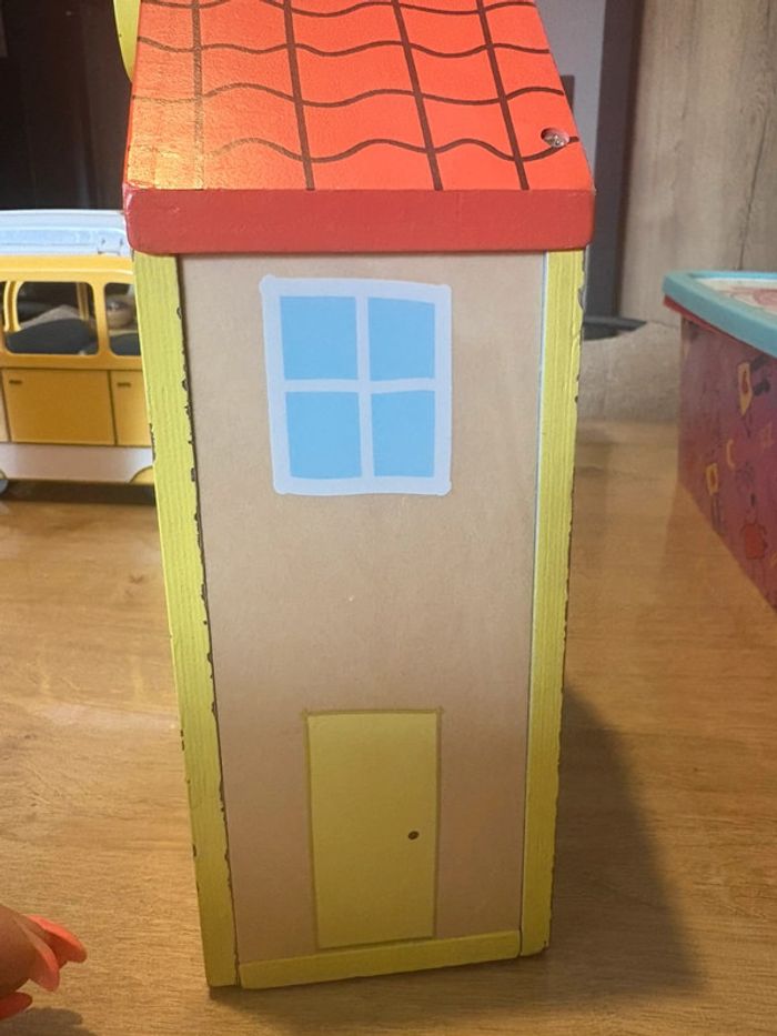 Maison en bois peppa pig - photo numéro 5