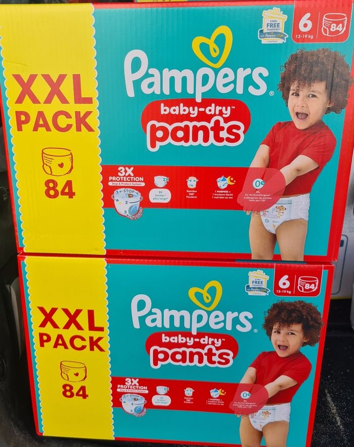 Pampers pants taille 6