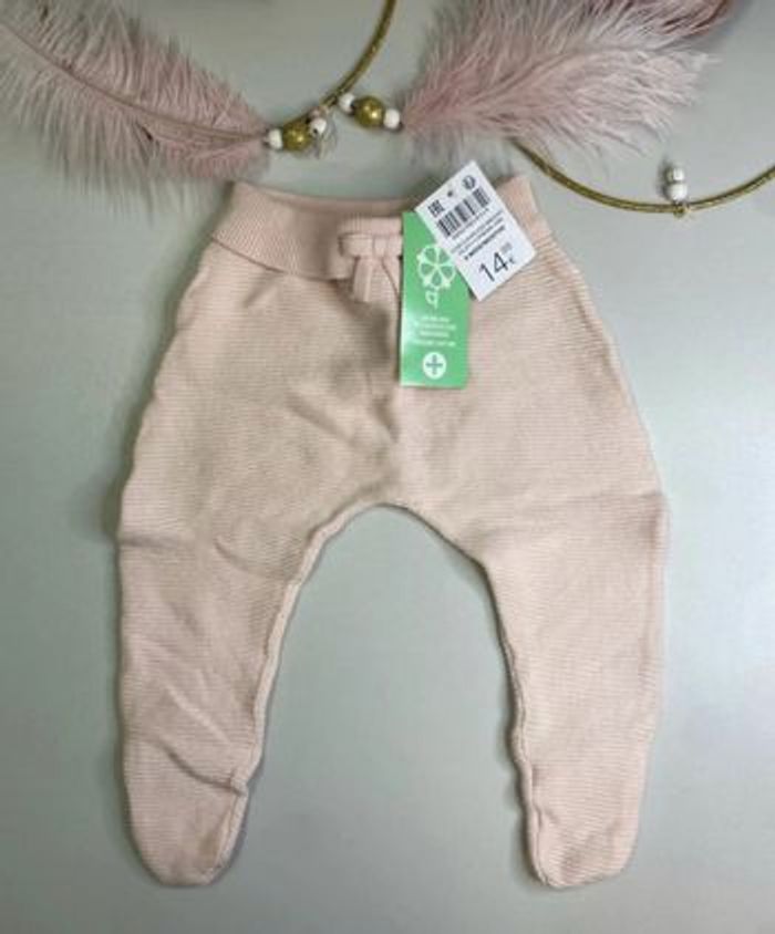 Pantalon bébé fille - neuf - Obaïbi - Taille 6 mois