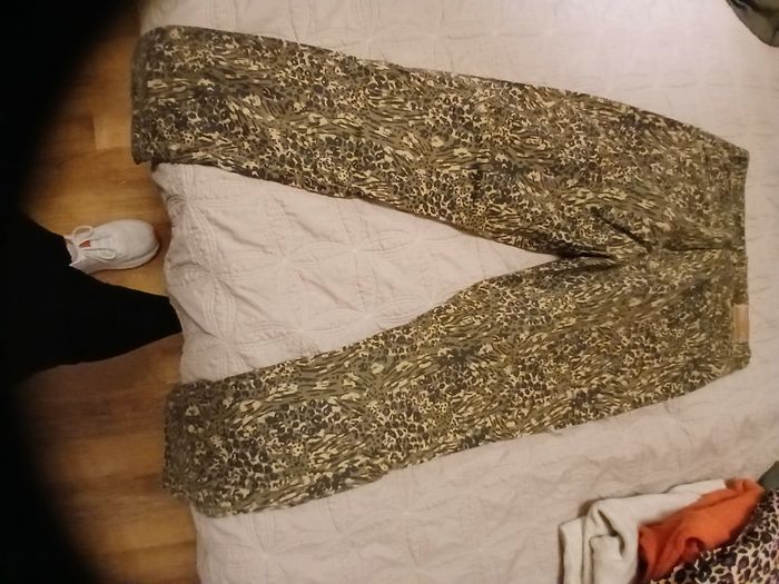 Pantalon elastane vert militaire - photo numéro 2