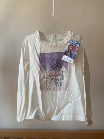 T-shirt Disney reine des neige 3 ans