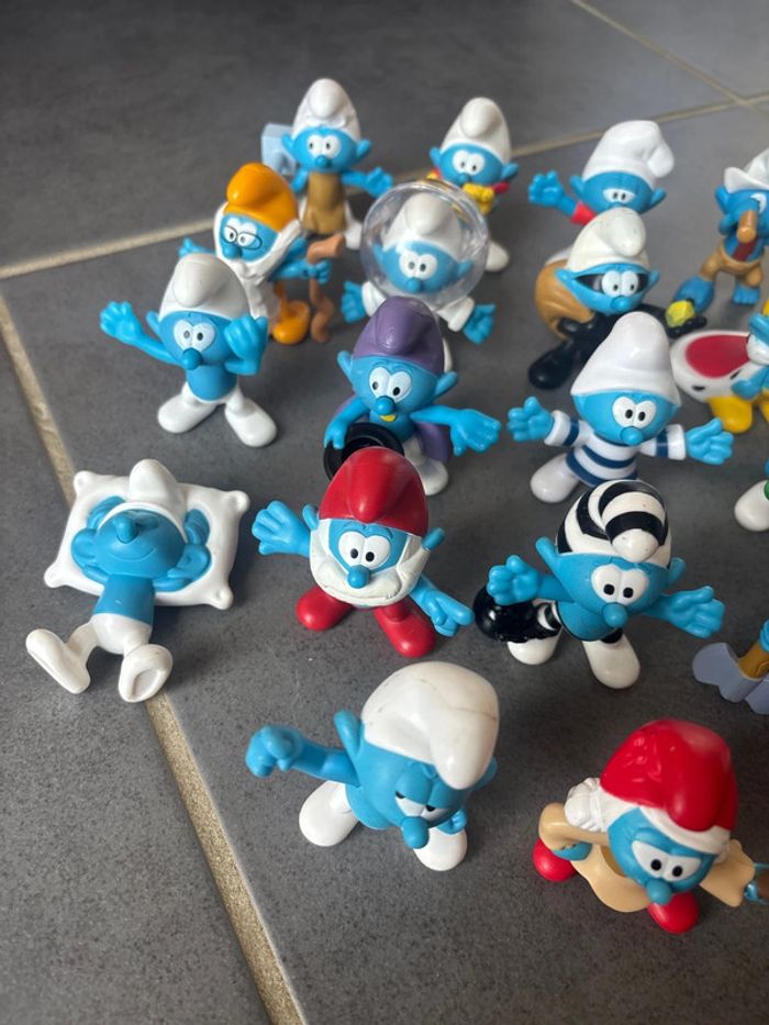 Lot schtroumpfs - photo numéro 6