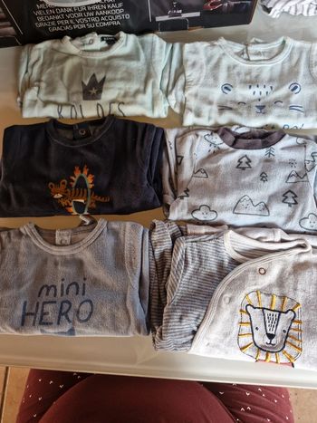 6 pyjamas 3mois