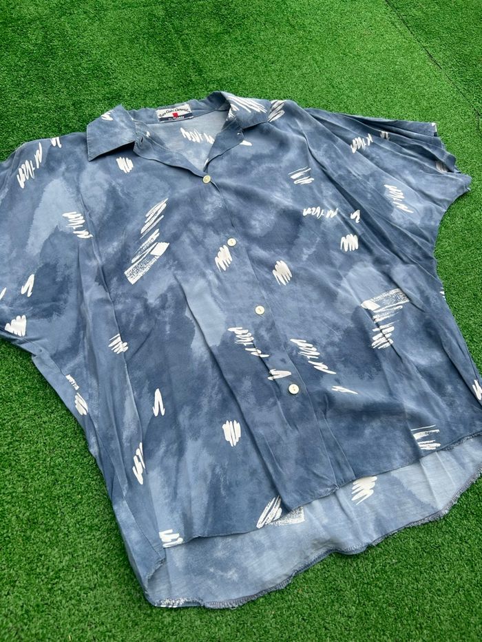 Chemise oversize tie dye bleu New Girl’s Generation Pink taille S - photo numéro 2