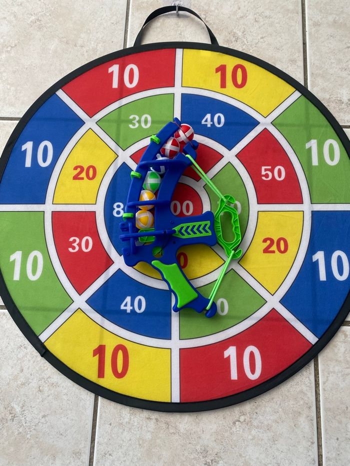 Jeu d arc avec boules scratch