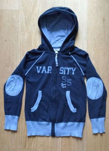 Gilet zippé marine Orchestra 10 ans