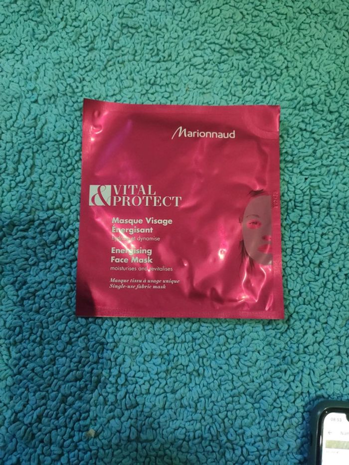 Masque visage énergisant Marionnaud