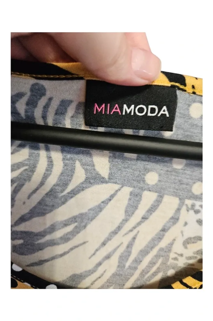Blouse manches 3/4 Mia Moda T46 - photo numéro 4
