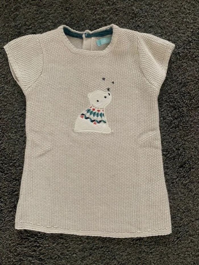 Robe pull ourson Obaïbi 6 mois