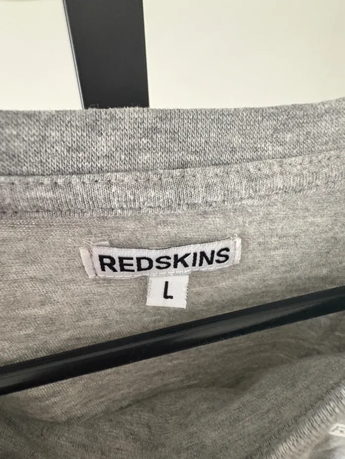Tee-shirt Redskins Gris Taille L - photo numéro 2