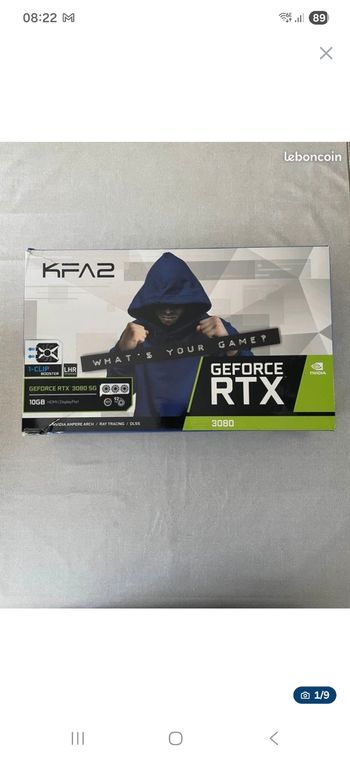 Carte graphique 3080 kfa 2