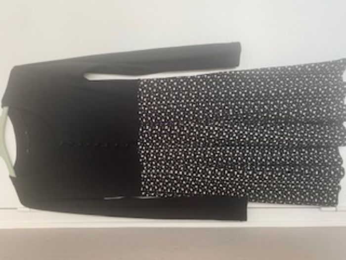 robe noire imprimé - photo numéro 2