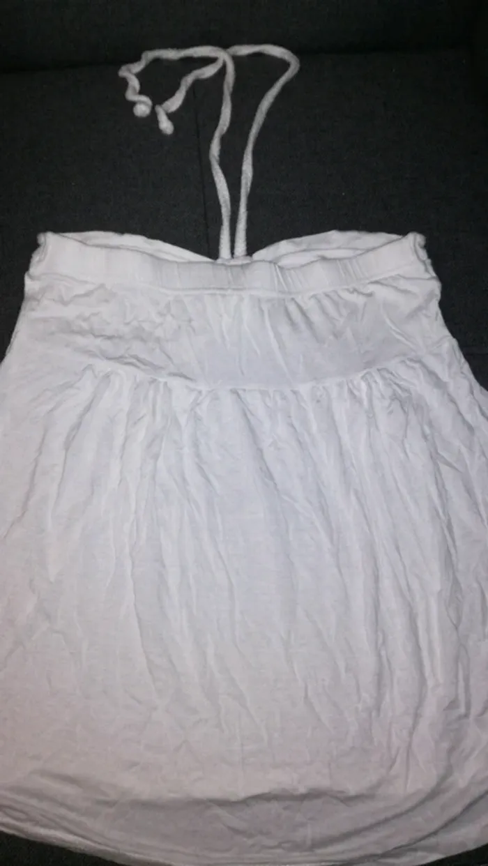 Haut large femme - blanc 0,50 € - photo numéro 2