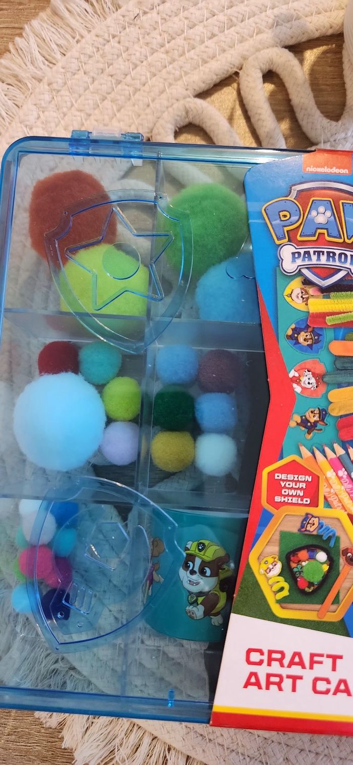 Boite loisirs créatifs Pat Patrouille Bleu Neuf - photo numéro 2