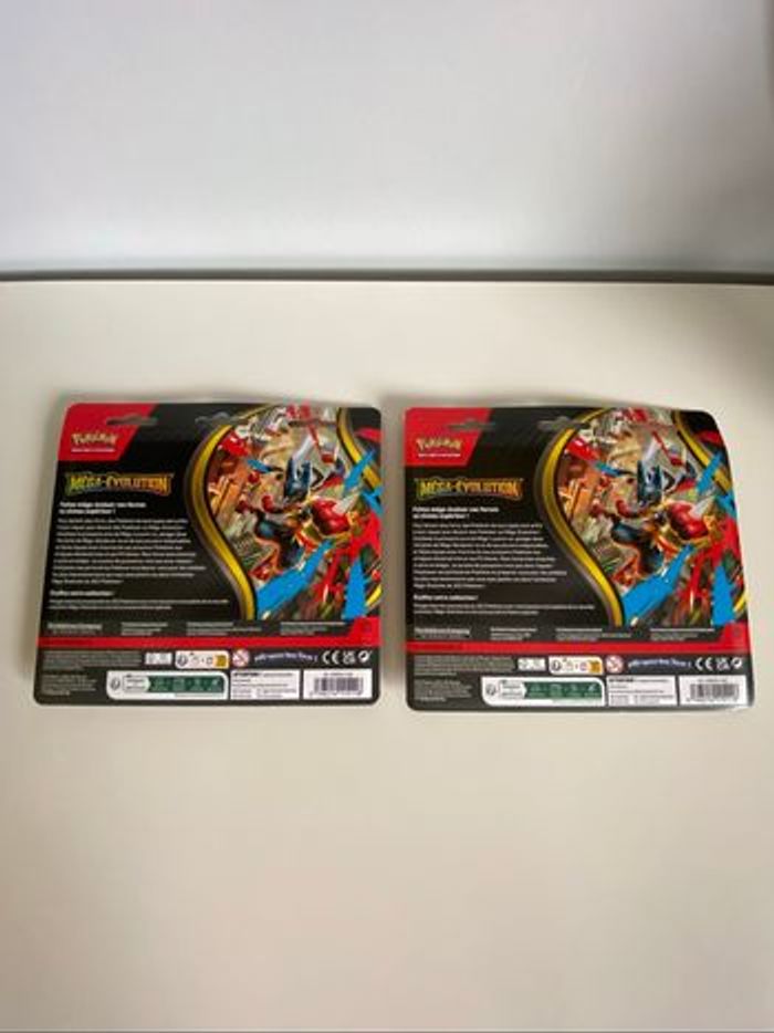 2 Tripack Mega Evolution Pokemon - photo numéro 2