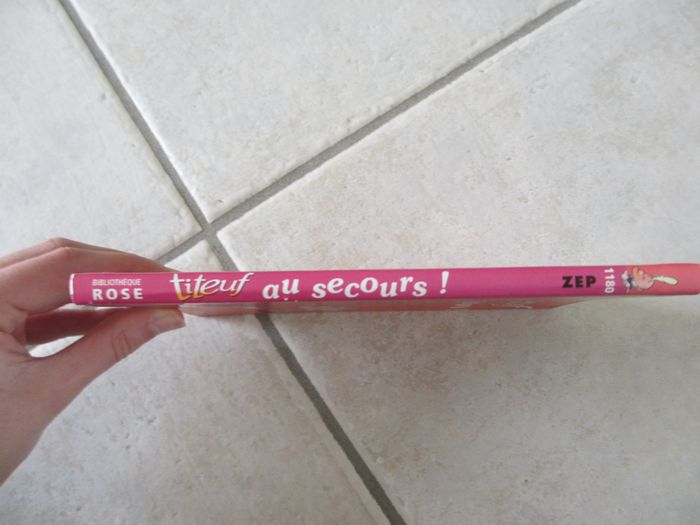Livre enfant Titeuf - Tome 1180 Au secours ! (Bibliothèque rose) - photo numéro 3