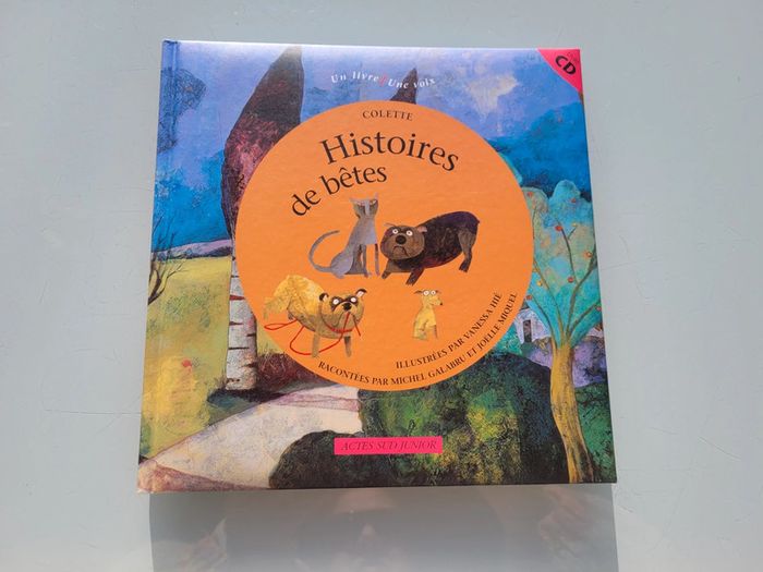 Livre avec CD, Un livre / Une voix, Actes Sud Junior : Histoires de bêtes - photo numéro 2