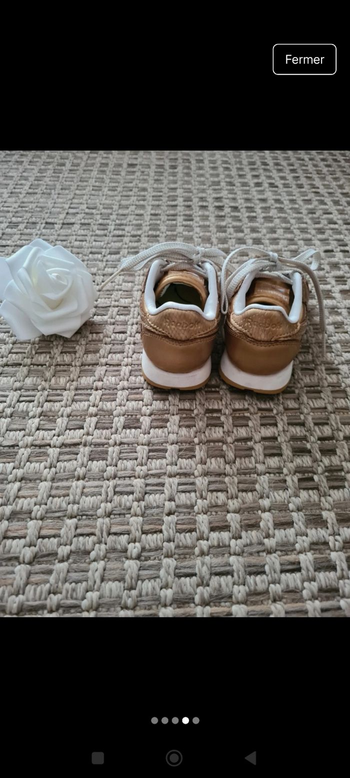 Basket chaussures bébé fille - photo numéro 4