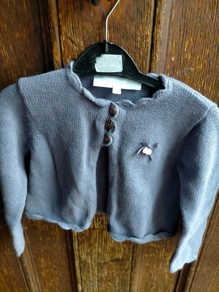 Superbe cardigan Tartine et chocolat 18 mois - photo numéro 1