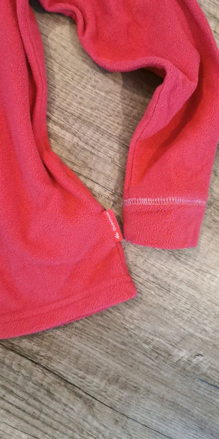 Pull polaire rose - photo numéro 4