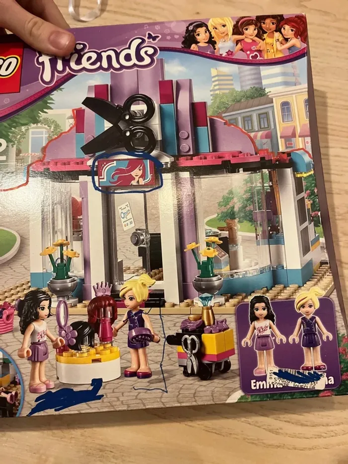 salon de coiffure lego friends 41093 - photo numéro 5