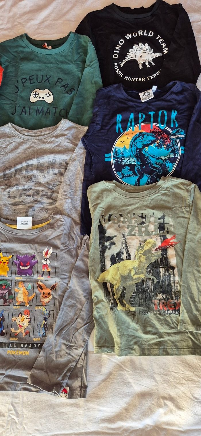 Lot tee-shirts manches longues - photo numéro 3