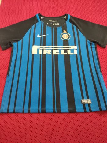 Maillot foot Inter Milan, Nike Authentique Officiel taille enfant 6/7 ans