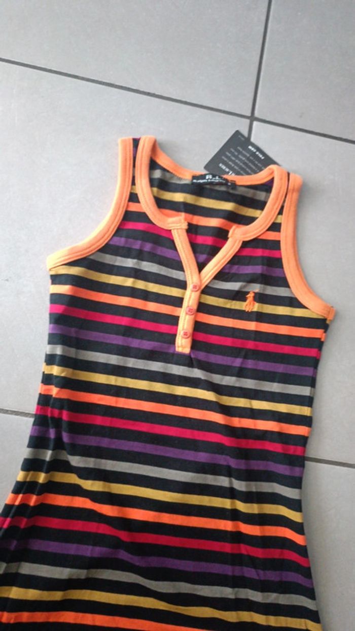 💎 NEUF robe rayée neuve avec étiquette - photo numéro 2