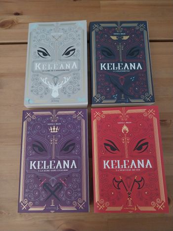 Romans Keleana tomes 1 + 2 + 3 + Préquel 0.5- Sarah J. Maas La Martinière