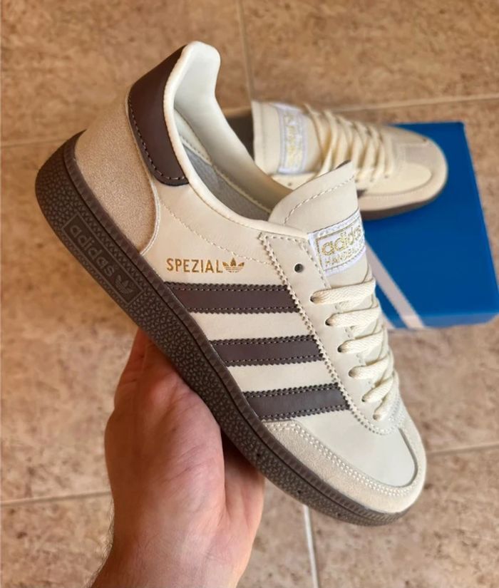 Adidas Samba OG Crème blanc/marron 42